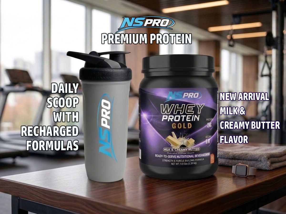 MILK & CREAMY BUTTER – NSPRO WHEY PROTEIN GOLD | 24g Protein | 1.19 LBS view 7