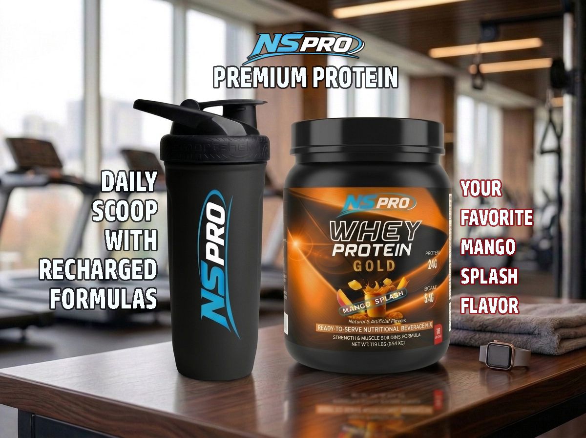  MANGO SPLASH | NSPRO WHEY PROTEIN GOLD – 24g Protein | 1.19 LBS | 18 Servings view 7